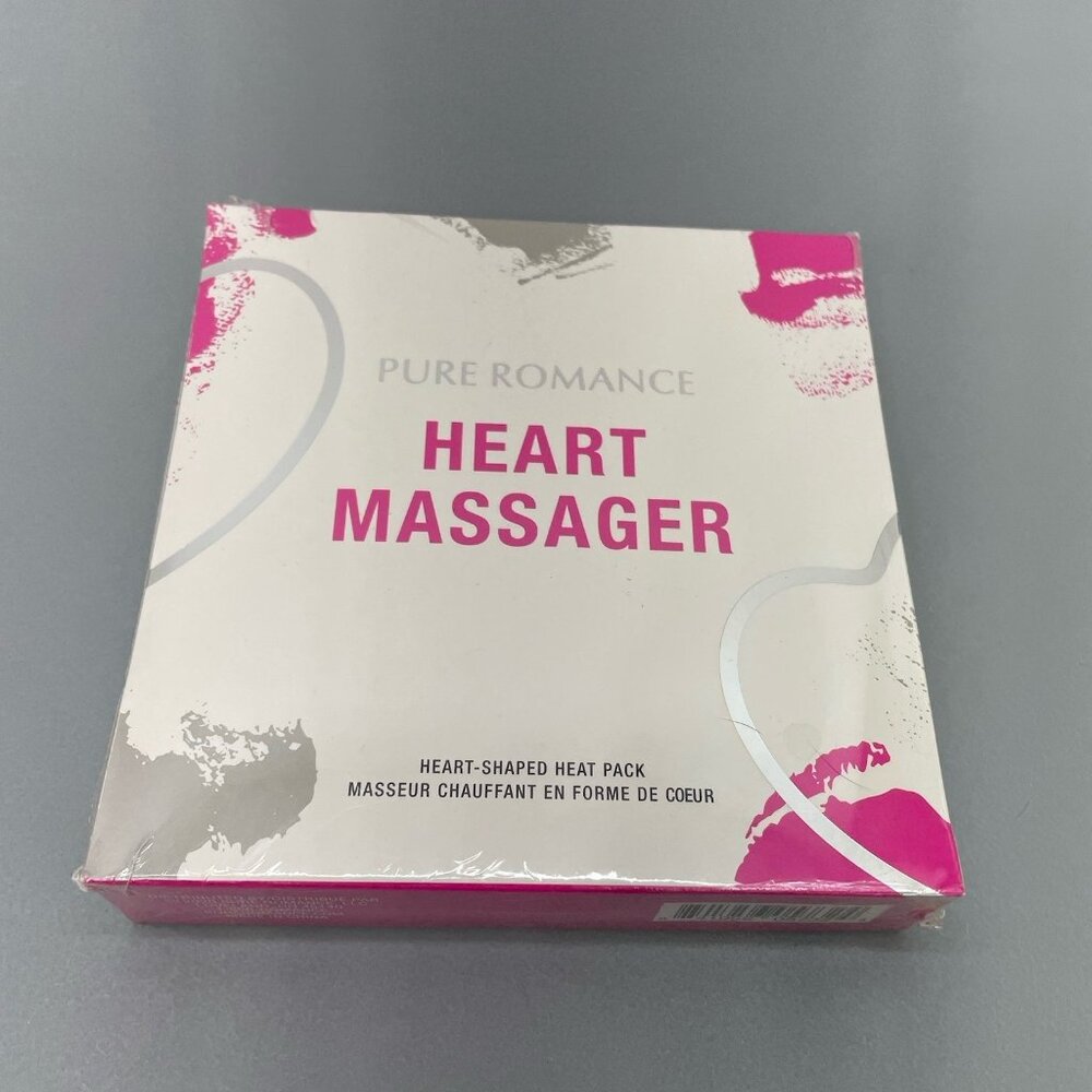 Pure Romance Heart Massager Heat Pack Reusable New Sealed